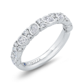 Diamond Wedding Band in 14K White Gold