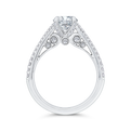 Split Shank Diamond Split Shank Engagement Ring in 14K White Gold (Semi-Mount)