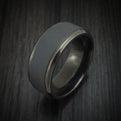 Darkened Tantalum Men's Band Custom Made