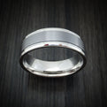 14K White Gold and Tantalum Men's Ring