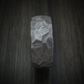 Rock Hammered Tantalum Men's Ring Custom Made