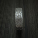 Tantalum Celtic Pattern Band Custom Made Men's Ring