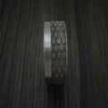 Textured Tantalum and Black Titanium Custom Made Men's Band