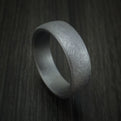 Tantalum Band with Swirled Finish Custom Made Men's Ring