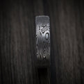 Tamascus Tantalum Men's Ring Vortex Pattern Custom Made Band