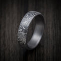 Tamascus Tantalum Men's Ring Wild Pattern Custom Made Band