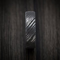 Tamascus Tantalum Men's Ring Woodgrain Pattern Custom Made Band