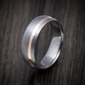 Tantalum And 14K Gold Men's Ring Custom Made