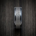 Black Titanium and Distressed Tantalum Custom Mens Band