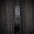 Tantalum Mens Ring with Snake Skin Pattern