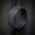 Darkened Tantalum with Two-Tone Finish Mens Ring