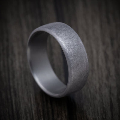 Tantalum Band with Swirled Finish Mens Band