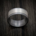 Tantalum and 14K White Gold Men's Ring