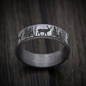 Tantalum Forest Scenic Design Ring