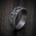 Tantalum Duck Camo Design Ring