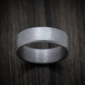 Tantalum Band with Distressed Finish Custom Made Men's Ring