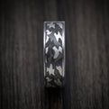 Tantalum Men's Ring with Camo Pattern