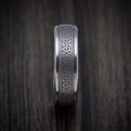 Tantalum Men's Ring with Celtic Love Knot Design