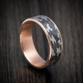 14K Gold and Tantalum Camo Design Men's Ring