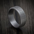 Tantalum Men's Ring with Celtic Arrow Knot Pattern Custom Band