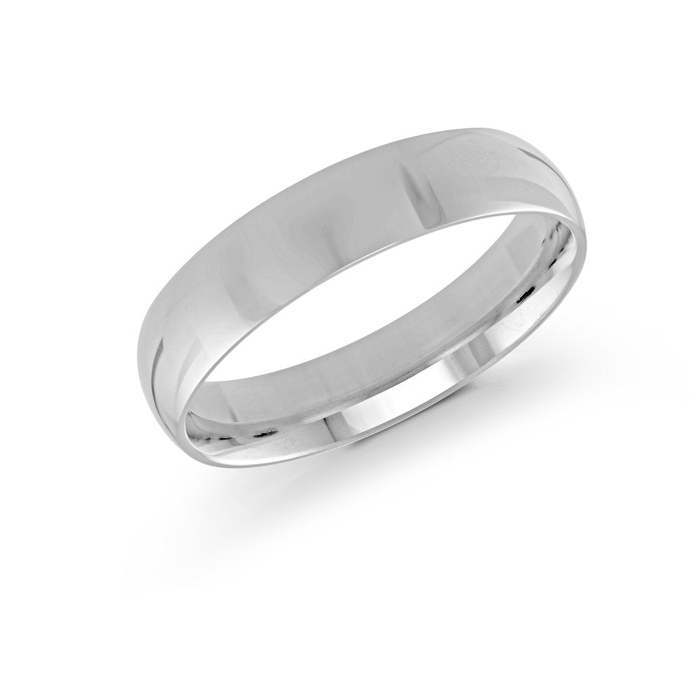 Malo White Gold Men's Wedding Band 5mm J-100-05WG