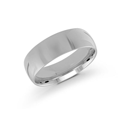 Malo White Gold Men's Wedding Band 7mm J-100-07WG