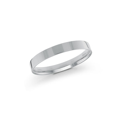 Malo White Gold Men's Wedding Band 2mm J-105-02WG