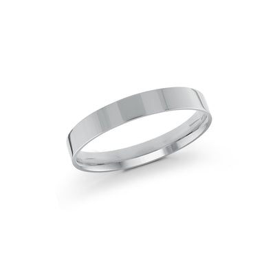 Malo White Gold Men's Wedding Band 3mm J-105-03WG