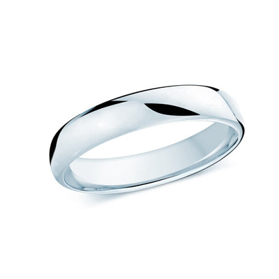 Malo White Gold Men's Wedding Band 5mm J-308-04WG