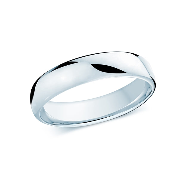 Malo White Gold Men's Wedding Band 6mm J-308-05WG