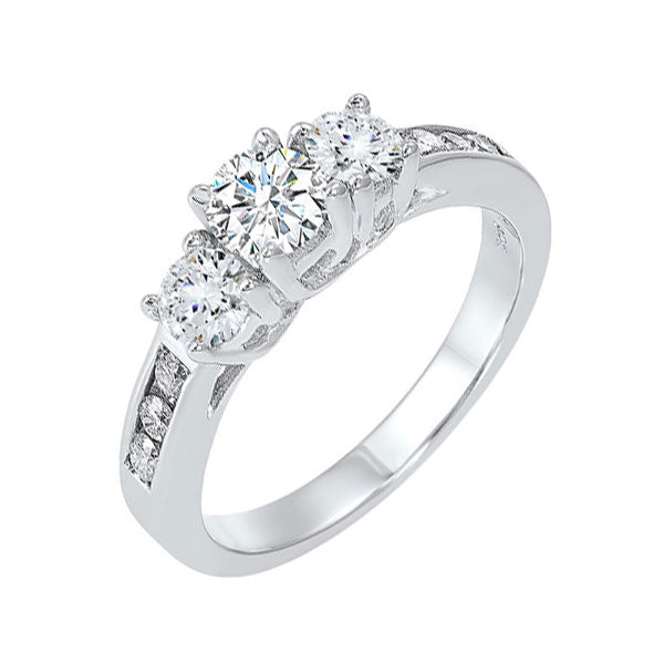 14Kt White Gold Diamond 1Ctw Ring