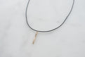 Choker with Gold Pendant