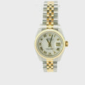 26mm Two-Tone Rolex Datejust with Mother of Pearl Dial with Gold Roman Numerals