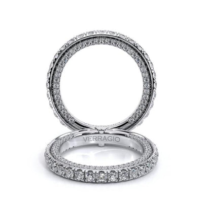 Verragio Women's Diamond Wedding Band 3/4 Diamond Riviera COUTURE-0479W