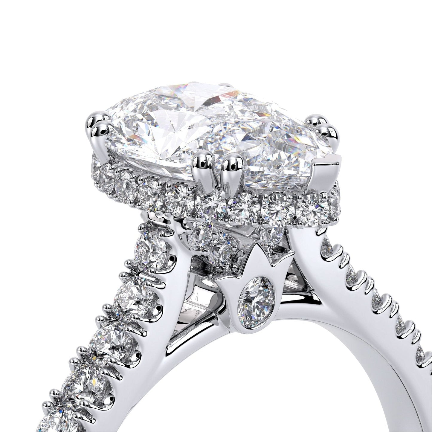 Verragio Women's Engagement Ring RENAISSANCE-985PEAR-1.5