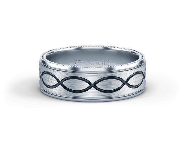 Verragio Men's Wedding Band 7MM VWB-7013-RWR