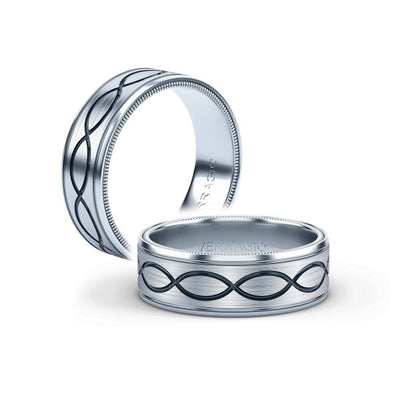 Verragio Men's Wedding Band 7MM VWB-7013-RWR